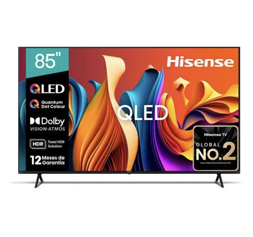 Hisense 85” Qled smart tv