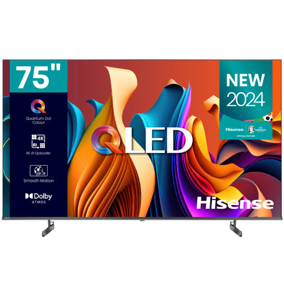 Hisense 75” Qled smart tv