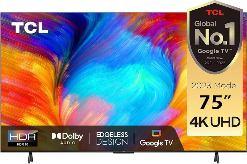 TCL 75” smart tv 4k
